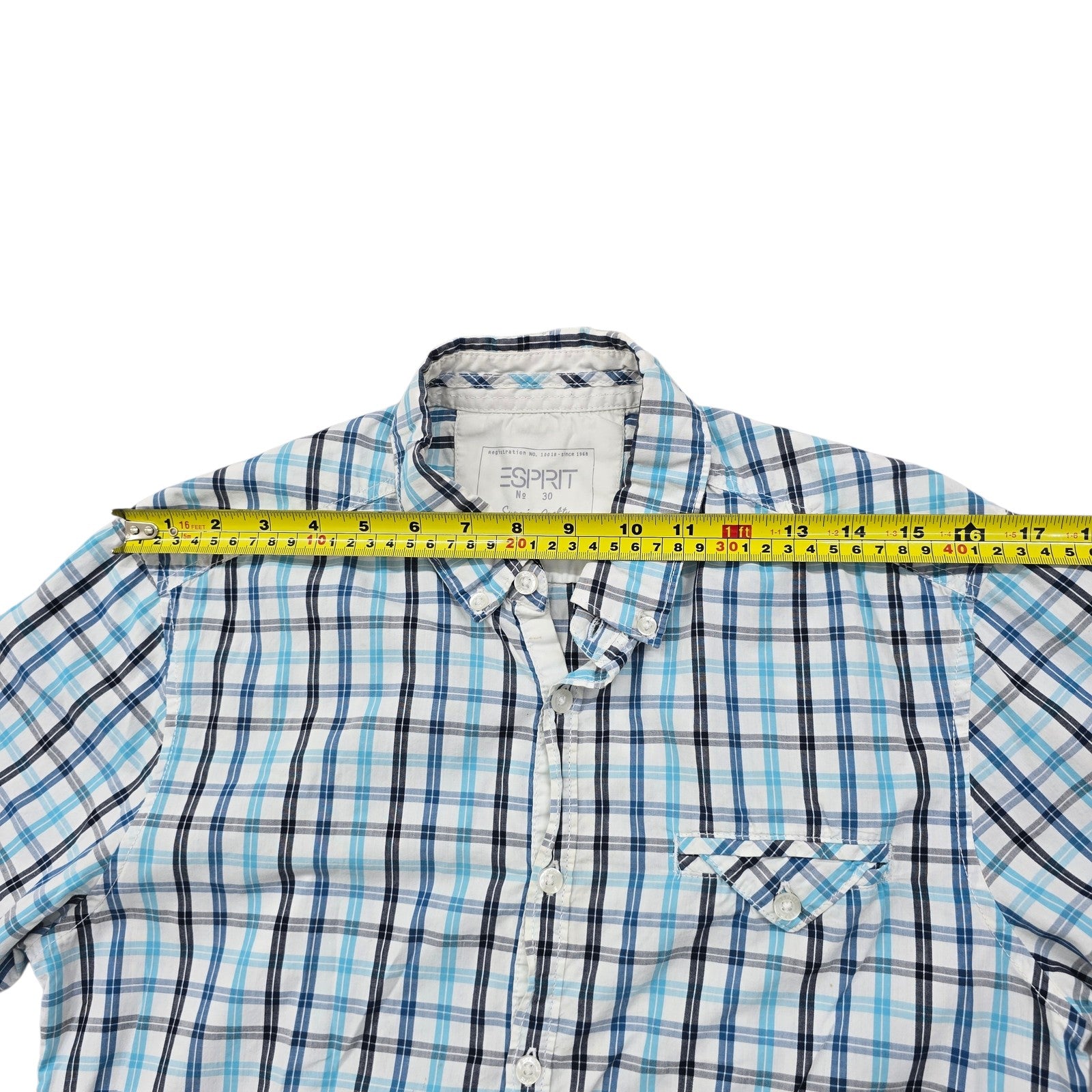 Esprit Men Blue Shirt size 30 product image 5