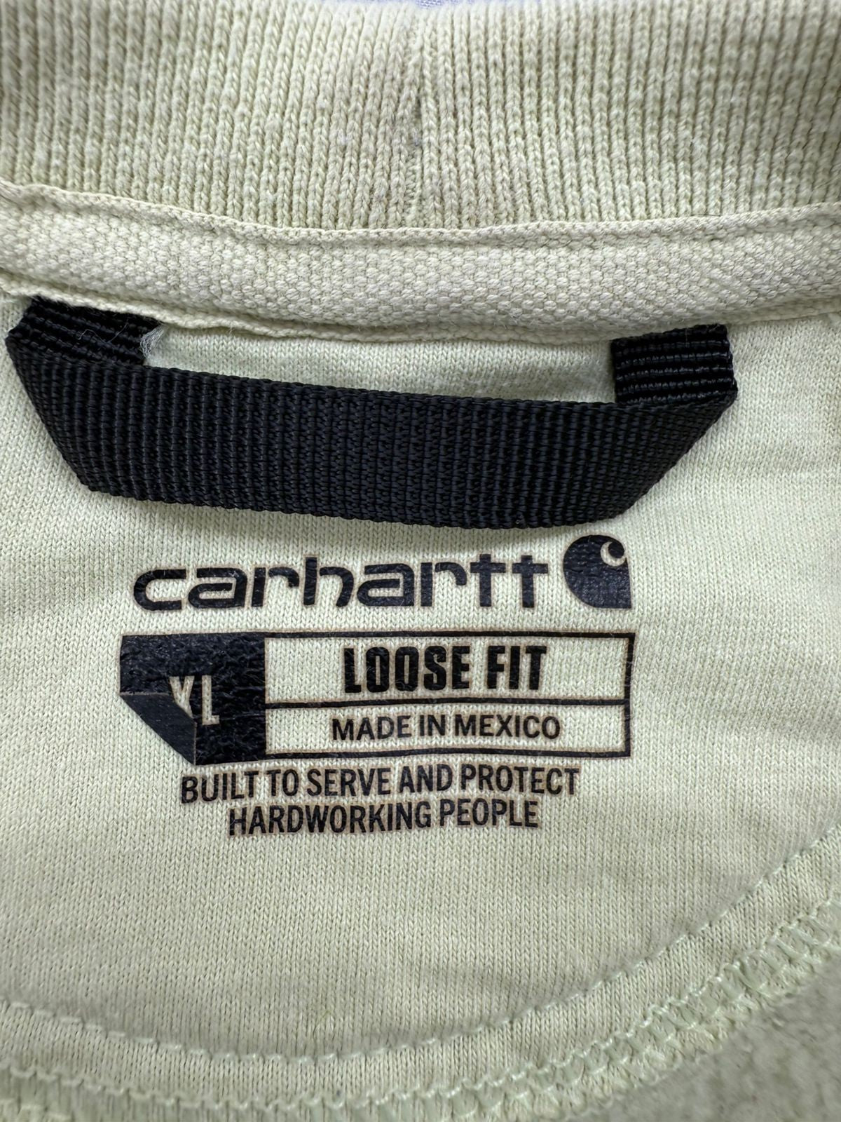 Carhartt Men's Heather Gray Crewneck Sweatshirt XL Loose Fit