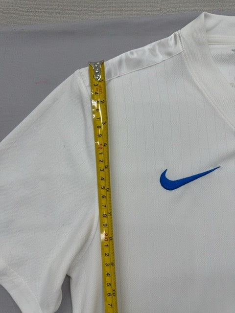 Nike Men's White Dri-FIT V-Neck Jersey Size L