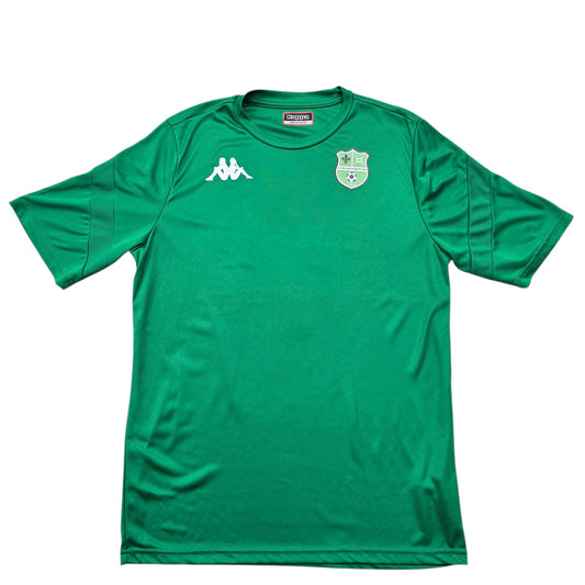 Kappa Men's Green T-Shirt – Size M, Logo, Embroidered – Ref A2358