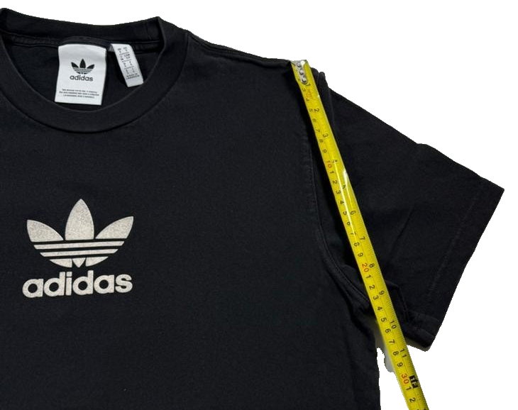 Men's Adidas Black T-Shirt Size S { Brand With The Three Strips}