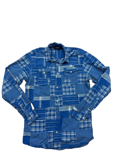 Jack & Jones Men's Blue Shirt – Size S, Long Sleeve