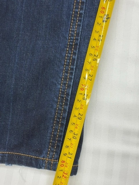 Diesel Men's Dark Blue Straight Fit Industry Jeans Size Regular
