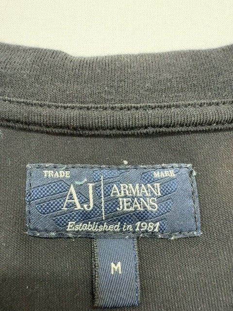 Armani Jeans Men Black T-Shirt size M product image 4