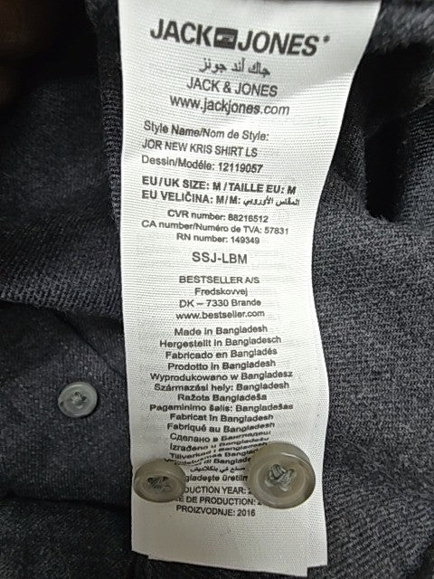 Jack & Jones Men Black Shirt size M product image 7