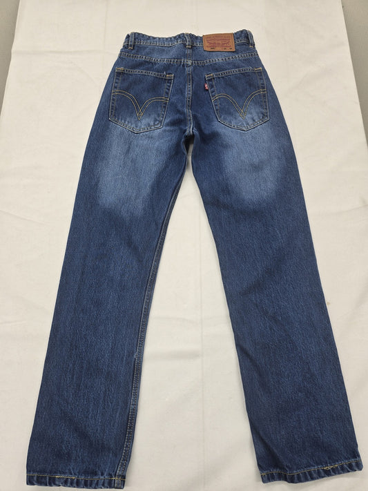 Levi's Men's Blue Jeans – Size 28x30, Straight Leg, Regular Fit