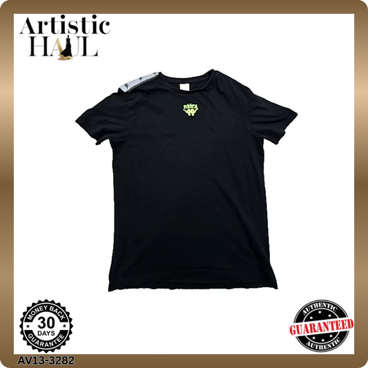 Kappa Men's Black Logo Crewneck T-Shirt Size Large