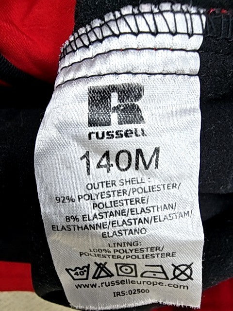 Russell Unisex Red Full-Zip Jacket Size S Canon Logo 140M