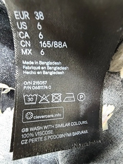 H&M Women Black Dress size 6 product image 4