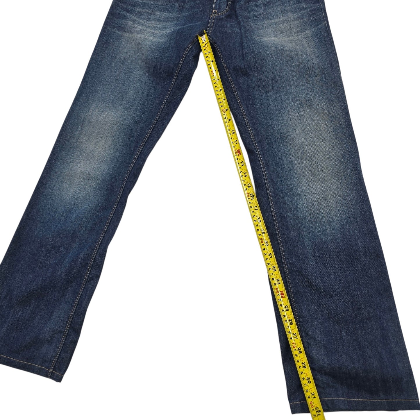 Big Star Men's Dark Blue Madox Jeans 34x34 Regular Tapered