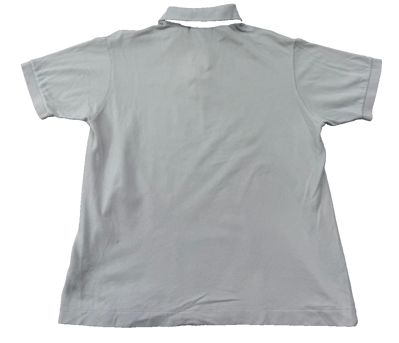 Lacoste Olympic Grey Cotton Pique Polo L Men Classic Fit Croc Logo