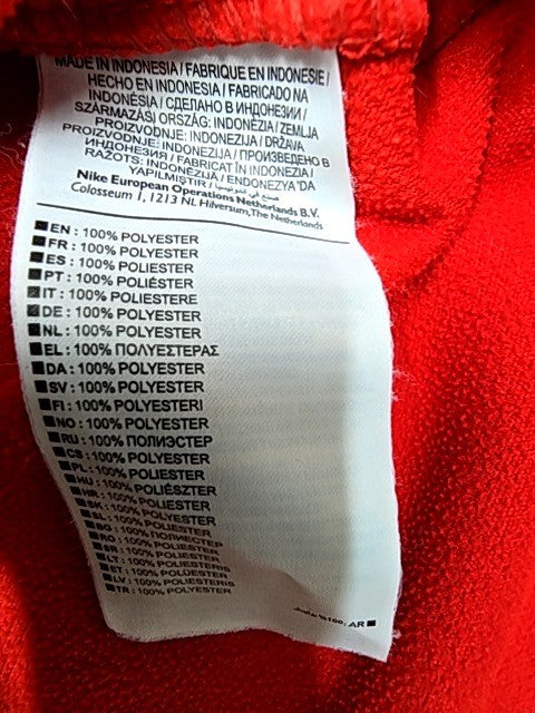 Nike Men's L Red Sideline Dri-FIT Quarter-Zip Jacket