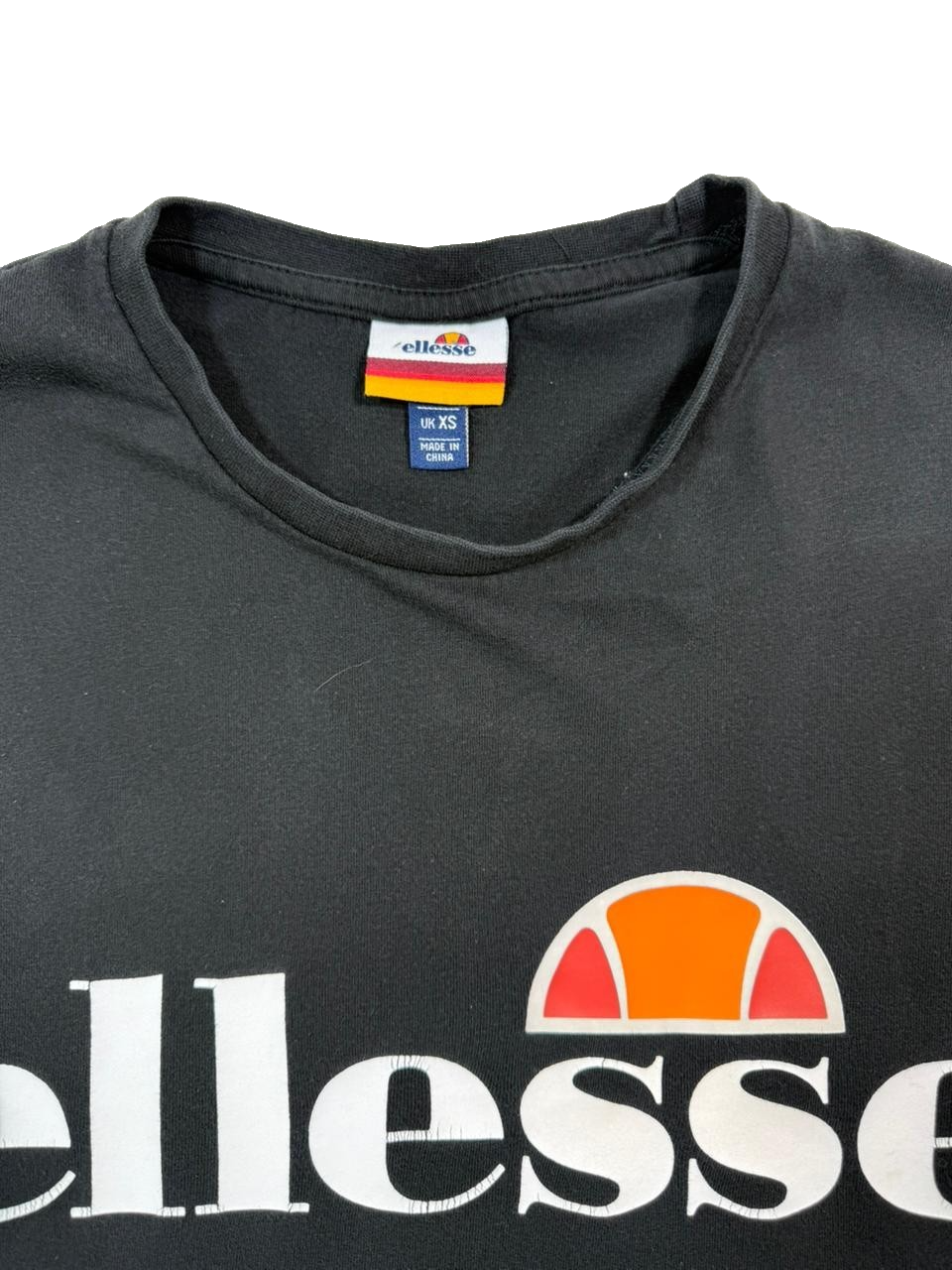 Ellesse Sl Prado Tee Black - Size XS