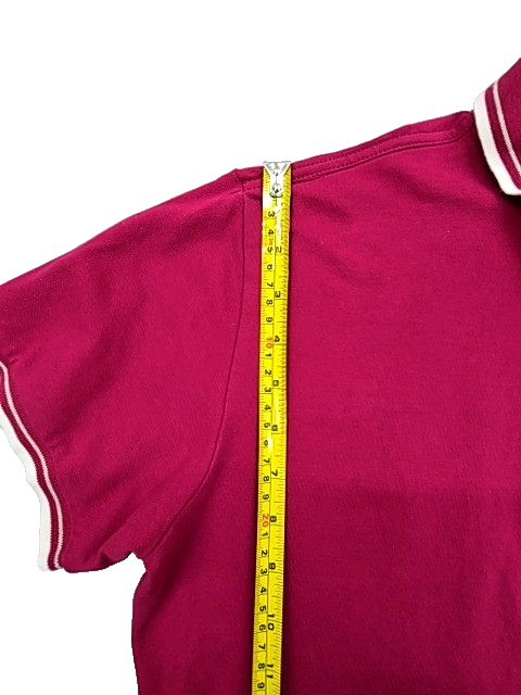 Robe di Kappa Men's Magenta Polo XL Short Sleeve White Piping