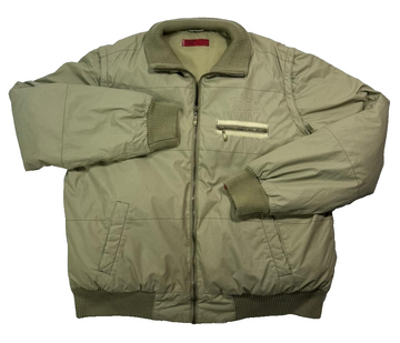 Levi'S Red Tab Removable Sleeve Bomber Jacket - Khaki - Mens  L