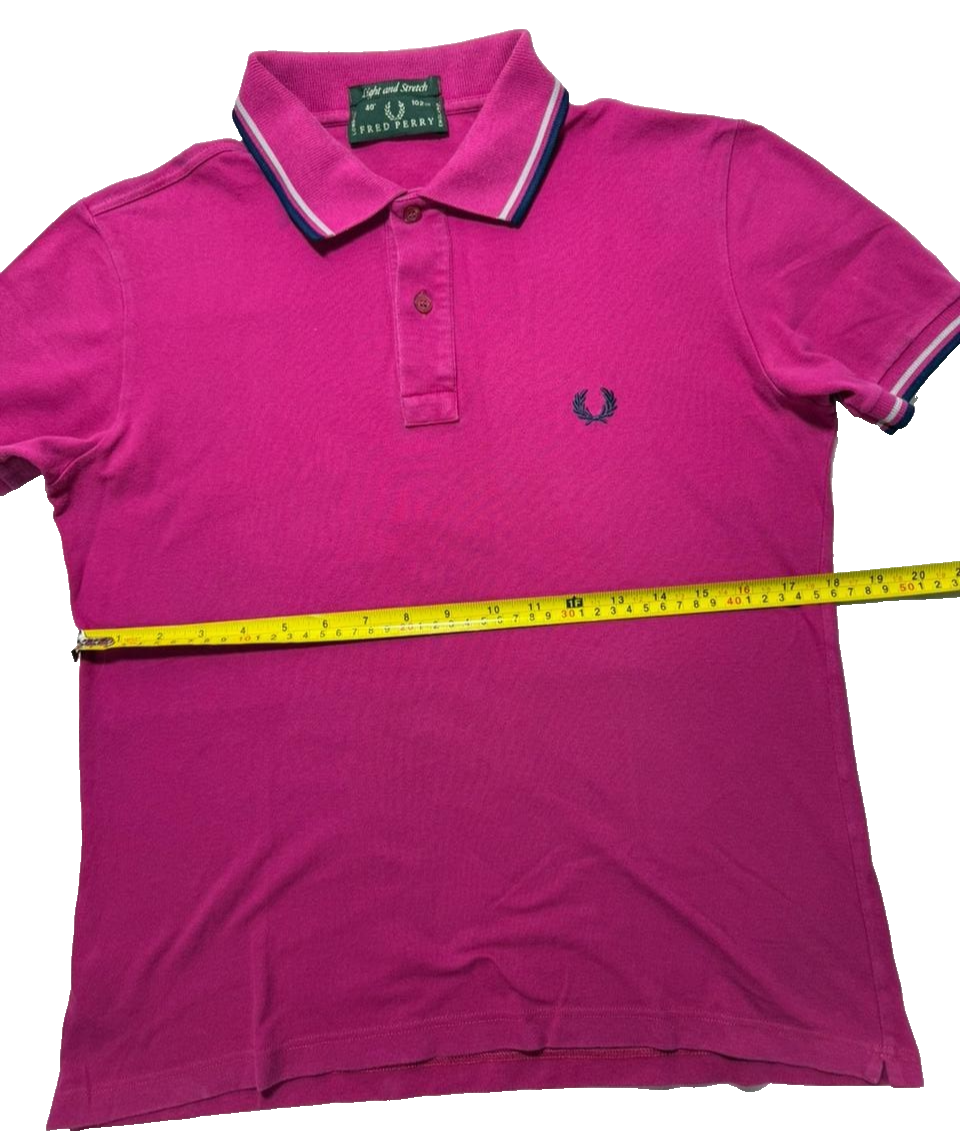 Fred Perry Twin Tipped Polo Shirt - Size 40