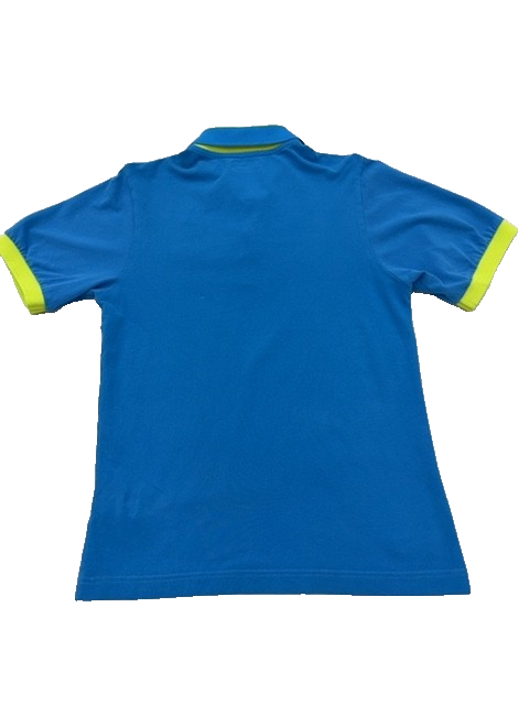 Kappa Men's Blue Polo Shirt – Size S, Regular Fit, Short Sleeve