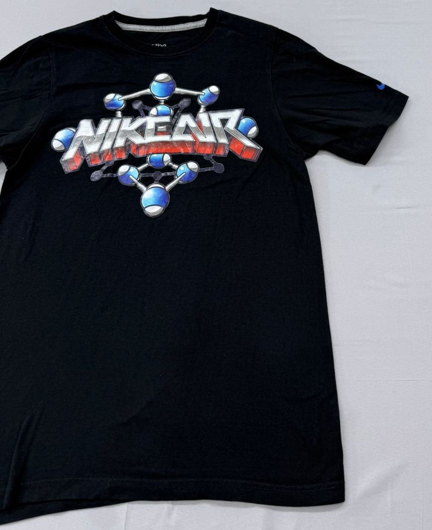 Nike Men's Athletic Dept Black Graphic T-Shirt Size S Slim Fit