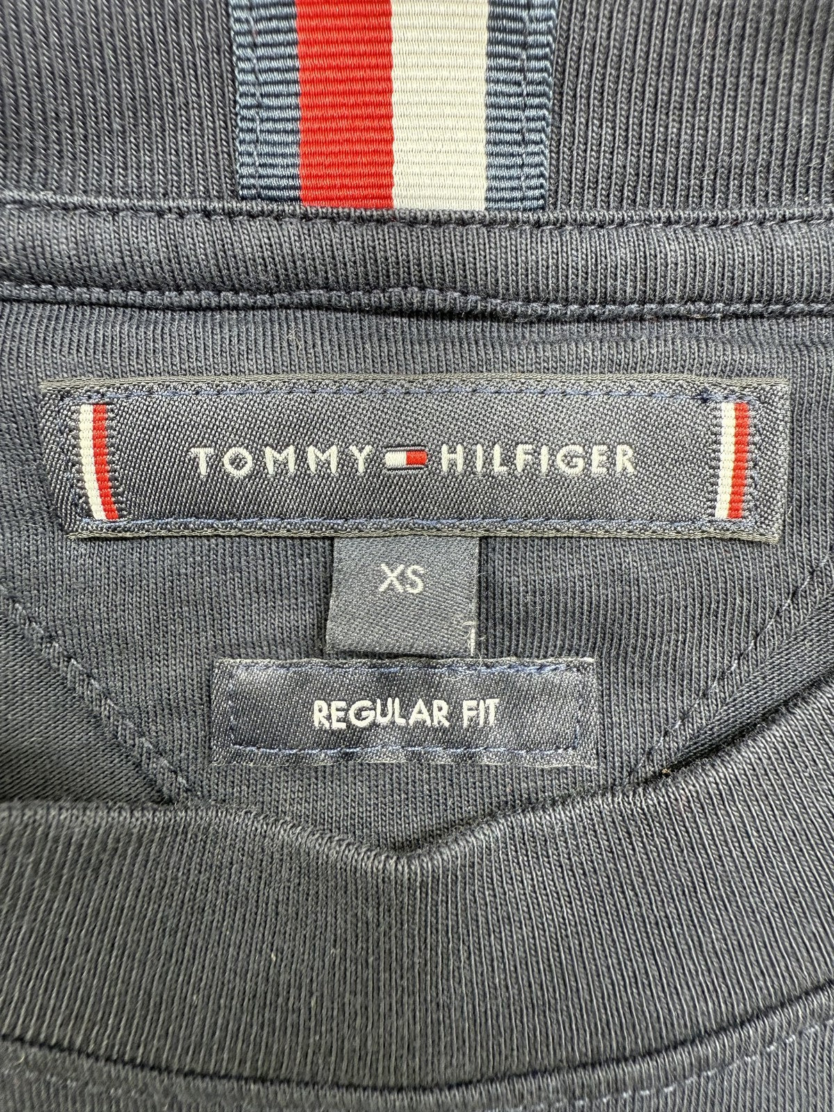 Tommy Hilfiger Men Navy T-Shirt size XS product image 4
