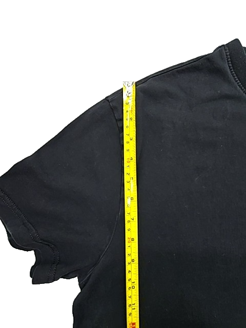 Tommy Jeans Men's Black Slim Fit T-Shirt XL Logo Crewneck DM0DM09586