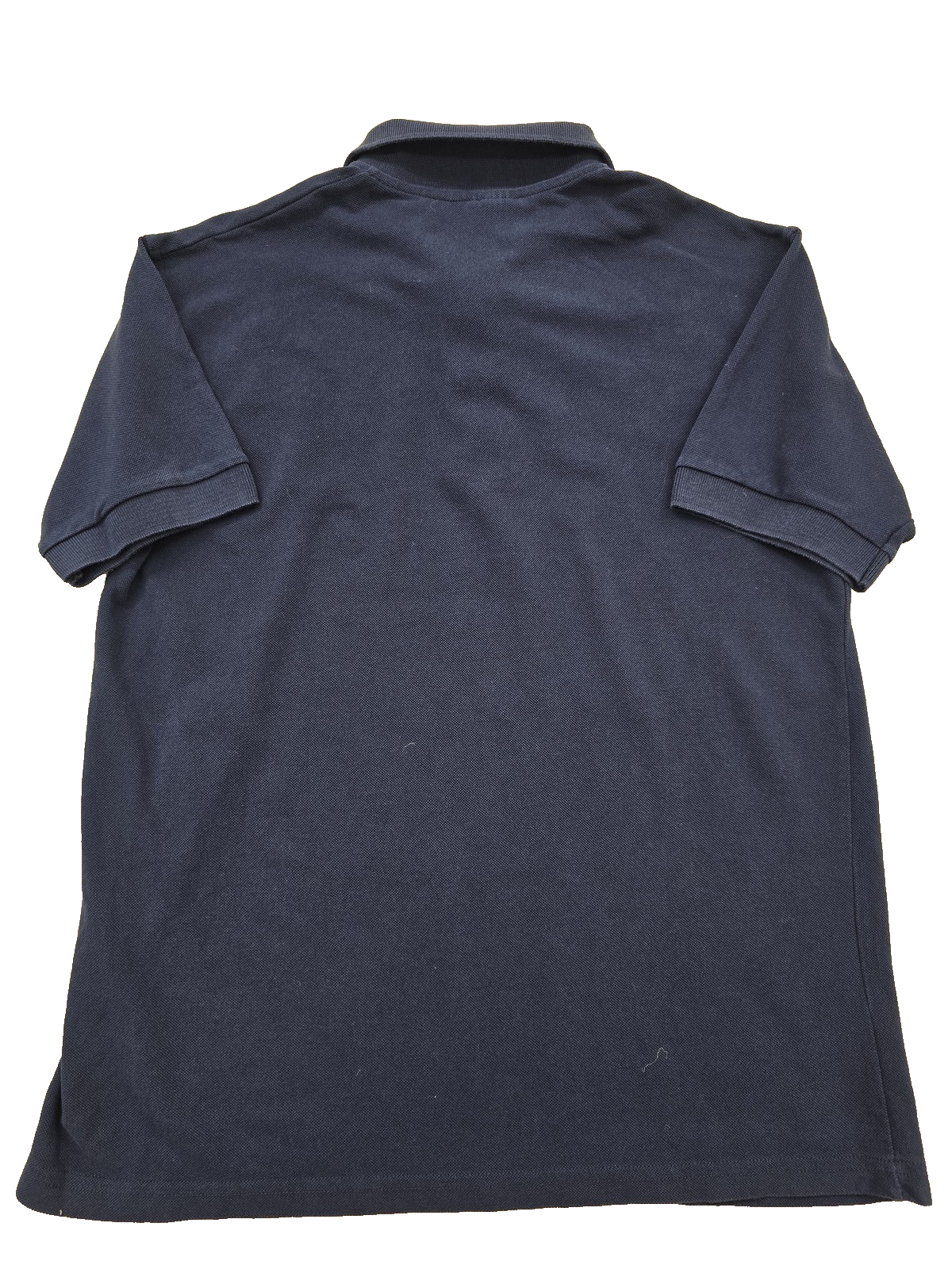 Ralph Lauren Navy Cotton Polo Shirt L Short Sleeve USA Made