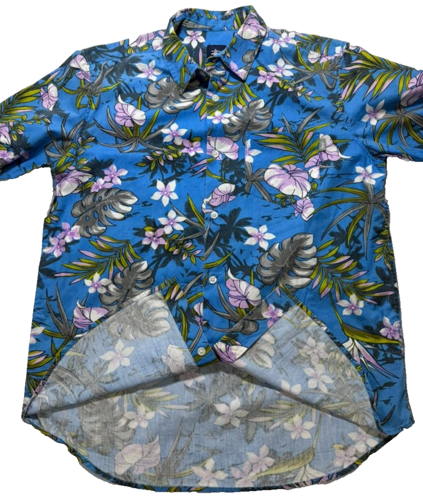 Stussy Aloha Shirt Short Sleeve Shirt M