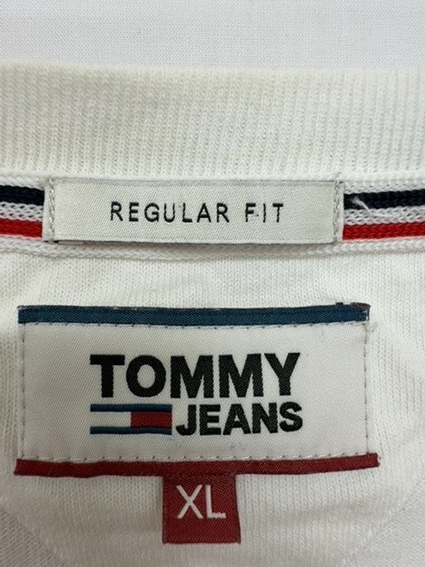Tommy Jeans Men White T-Shirt size XL product image 4