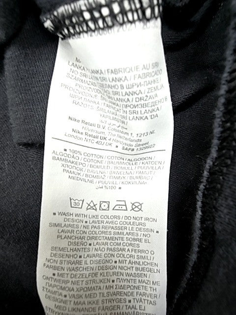 Nike Men's Black The Nike Tee T-Shirt XXL 100% Cotton Crewneck