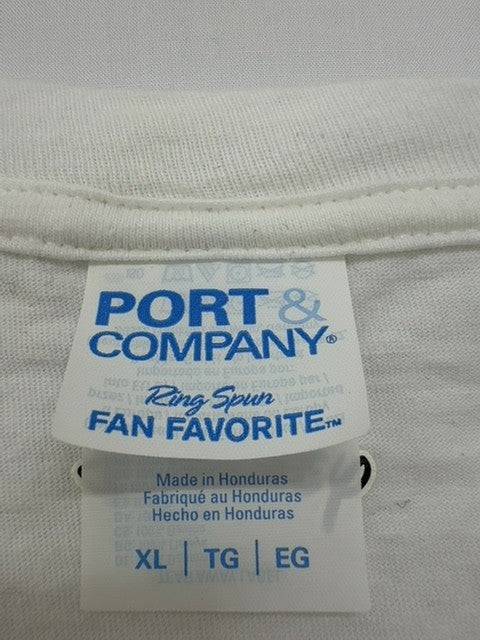 Port & Company Men White T-Shirt size XL product image 3
