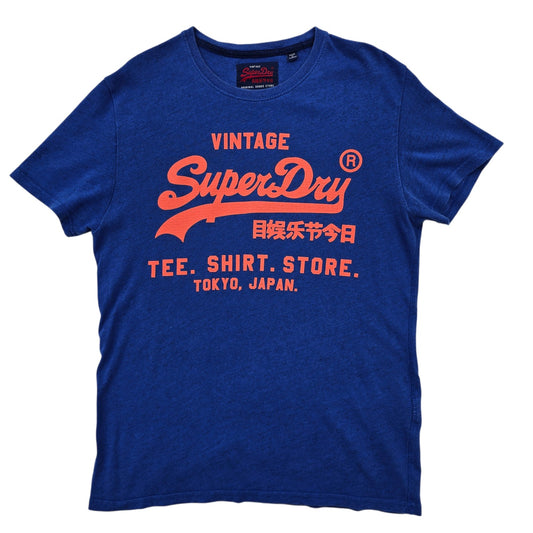 Superdry Men Blue T-Shirt size L product image 1