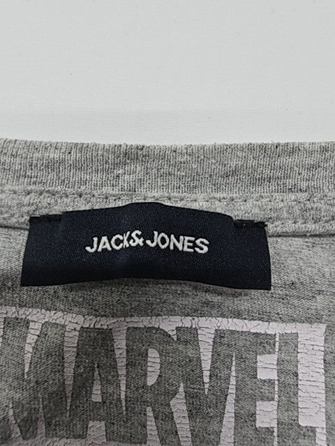 Jack & Jones Men Gray T-Shirt size L product image 6