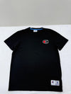 Champion Men's Black T-Shirt – Size 3XL, Logo, Short Sleeve