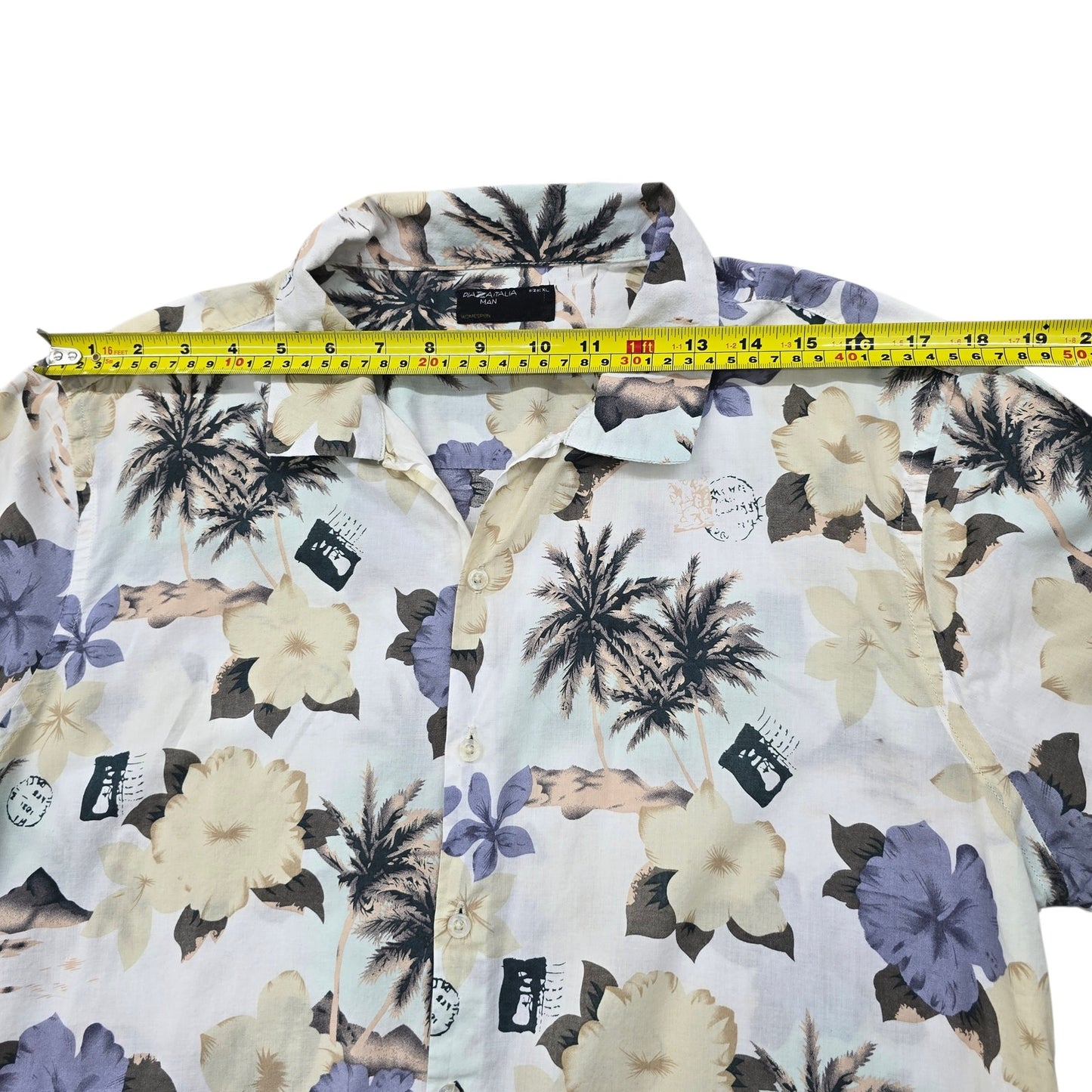 Piazza Italia Men White Shirt size XL product image 5