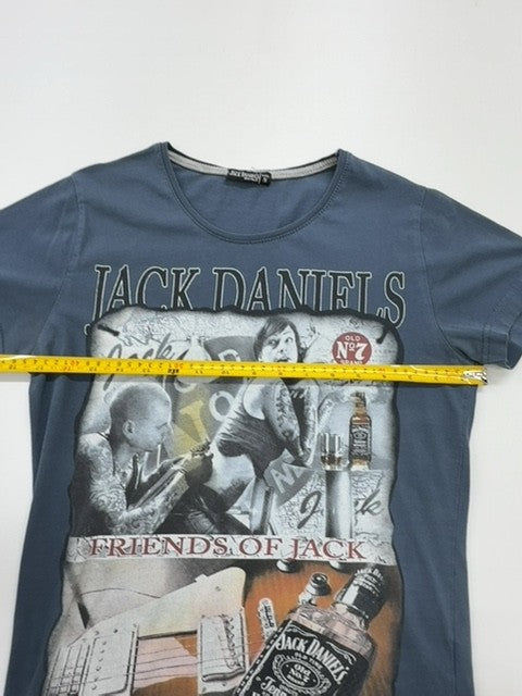 Jack Daniel's Men Blue T-Shirt size S product image 6