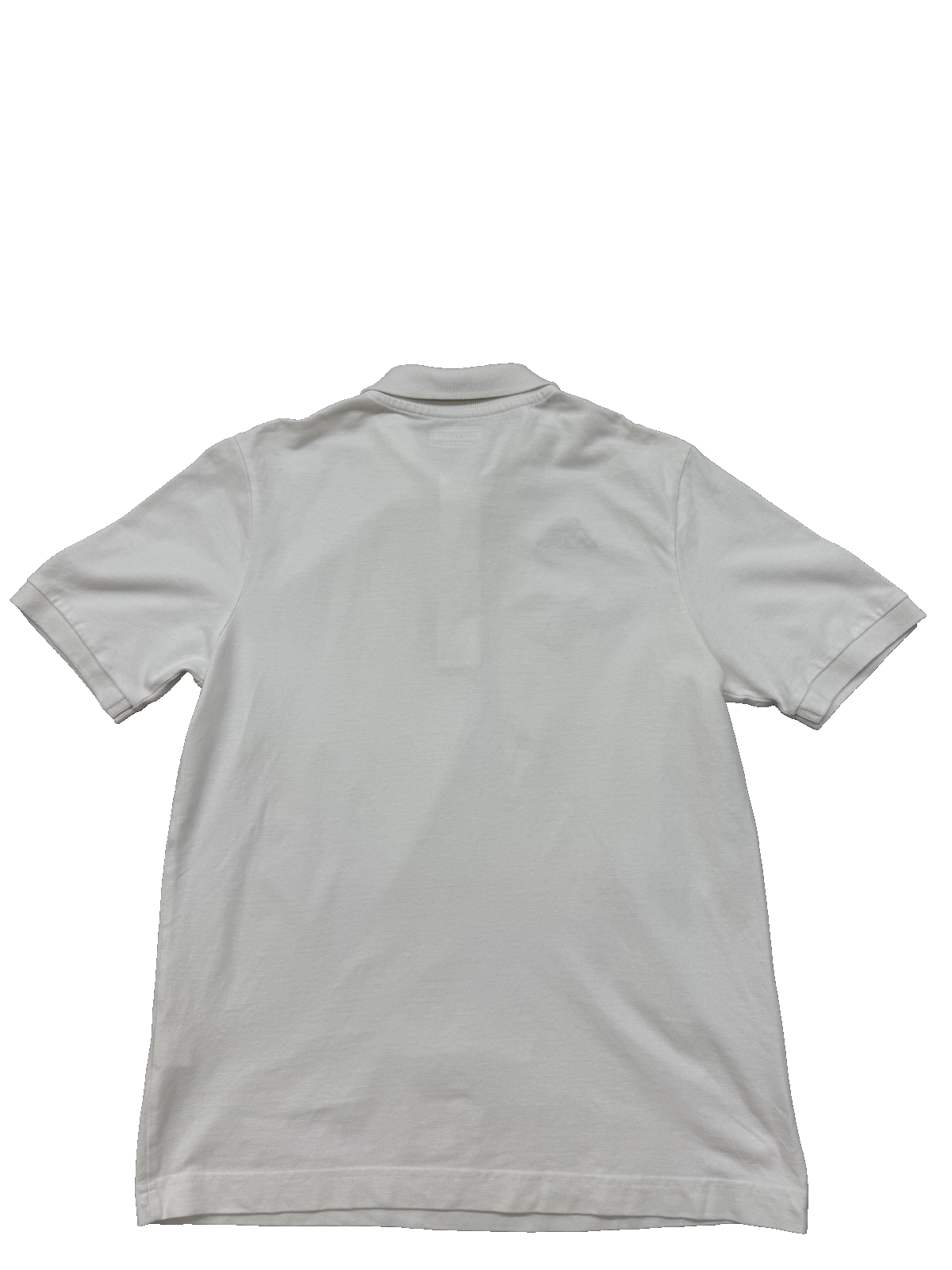 Kappa Men's White Polo Shirt Medium Short Sleeve 100% Cotton Button
