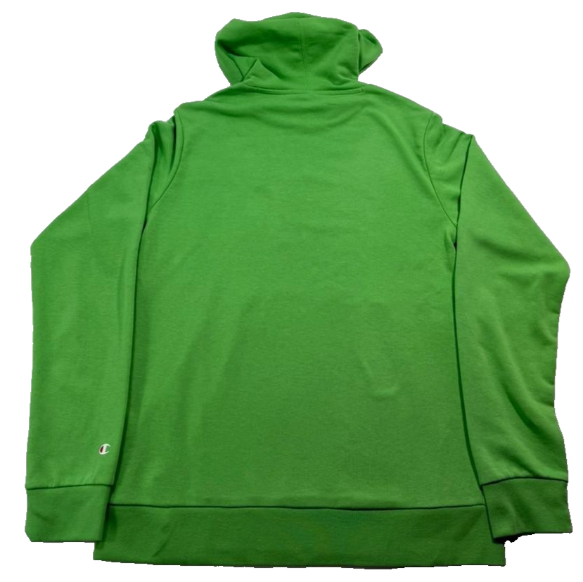 Champion Neon Green Hoodie Sweatshirt Pullover Youth 2Xl (15+ Yrs) Logo Juniors