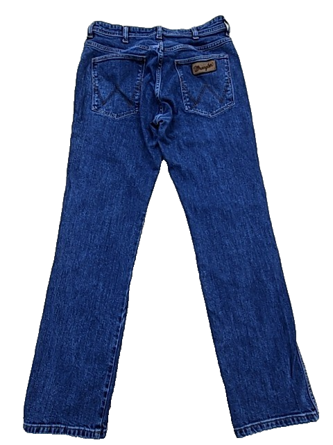 Wrangler Men's Arizona Stretch Blue Straight Jeans 33x32