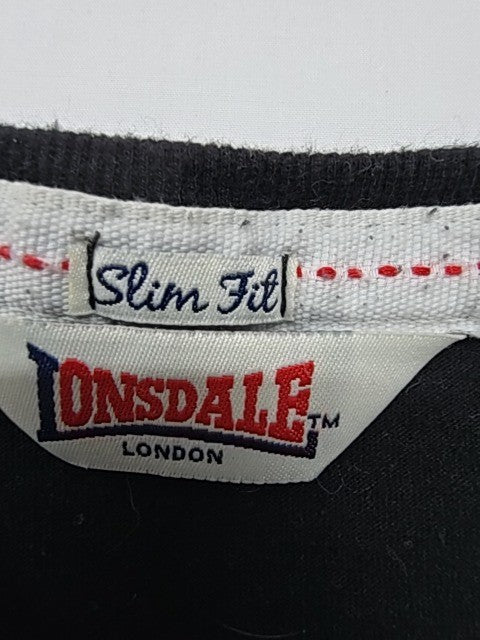 Lonsdale Men Black T-Shirt size M product image 4