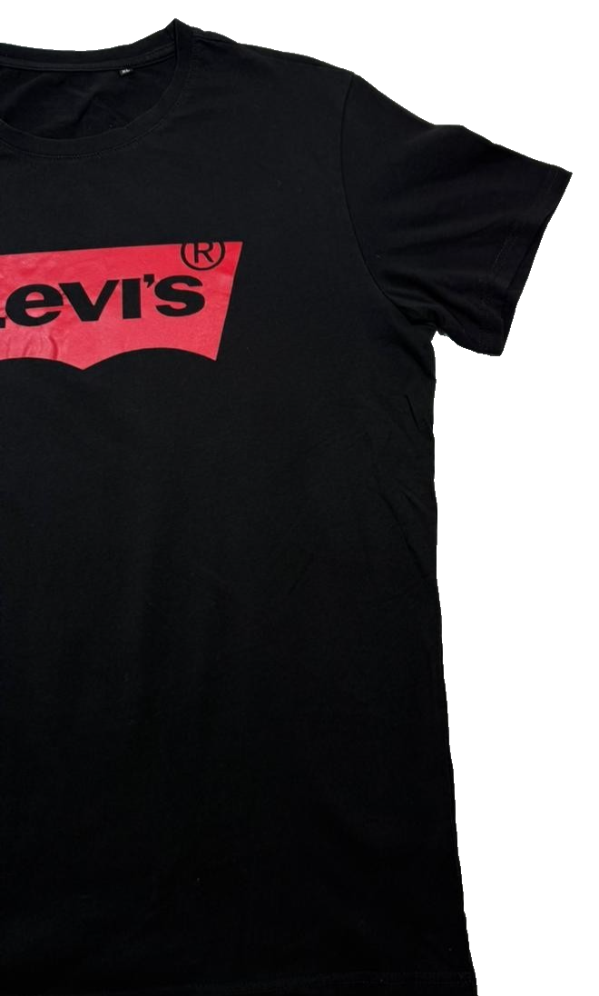 Levi'S Men's Classic Graphic Crewneck T-Shirt In Black - Size XL