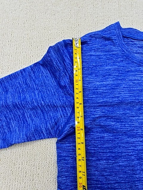 Under Armour Men's HeatGear Compression Long Sleeve Blue XL