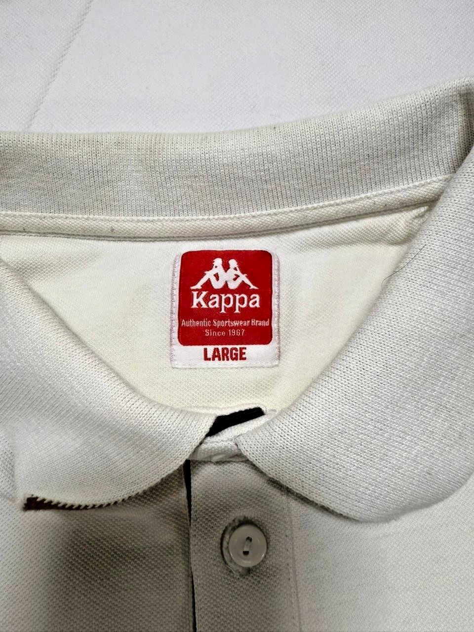 Men's Kappa Polo T-Shirt | Cotton | Short Sleeve | Size: L