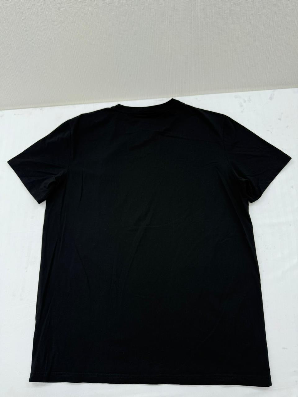 Champion Men's Black C Logo Crewneck T-Shirt 3XL Short Sleeve