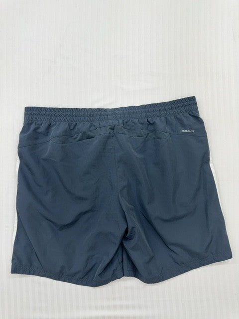 Adidas Men's Navy 3-Stripes Swim Board Shorts 2XL
