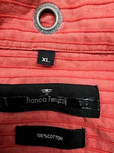 France Feruzzi Men Red Shirt size XL product image 3