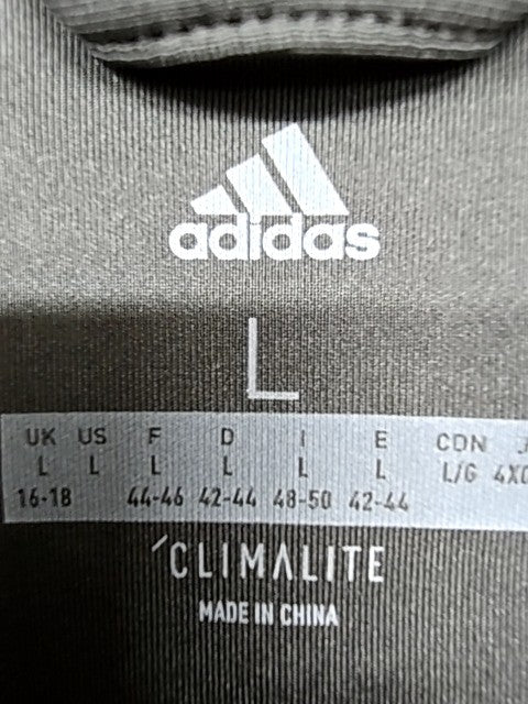 Adidas Climacool Men's Black L Track Jacket Moisture Wicking