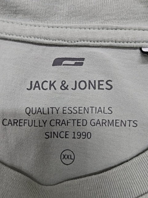 Jack & Jones Men Green T-Shirt size XXL product image 4