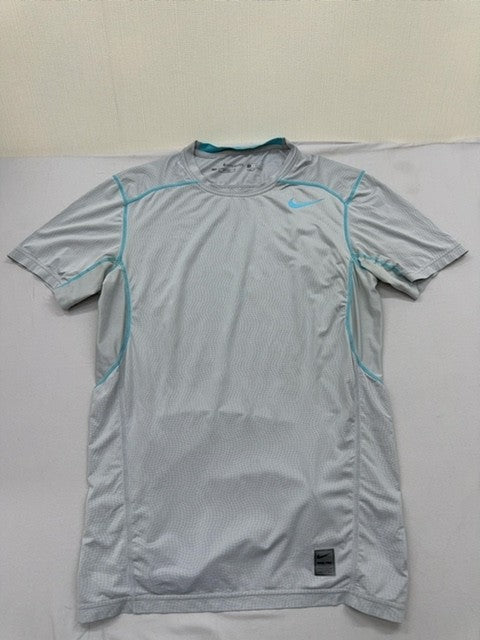 Nike Pro Men's Grey Hypercool Fitted T-Shirt Size M