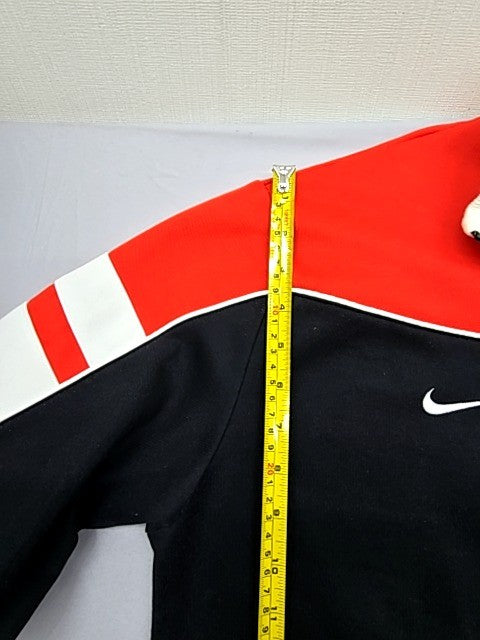 Nike Men's Manchester United Track Jacket Red Black White XL Vintage