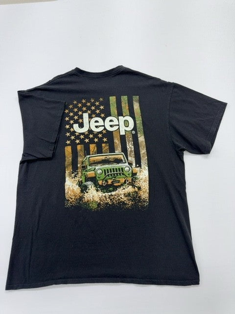 Jeep Men Black T-Shirt size XL product image 2