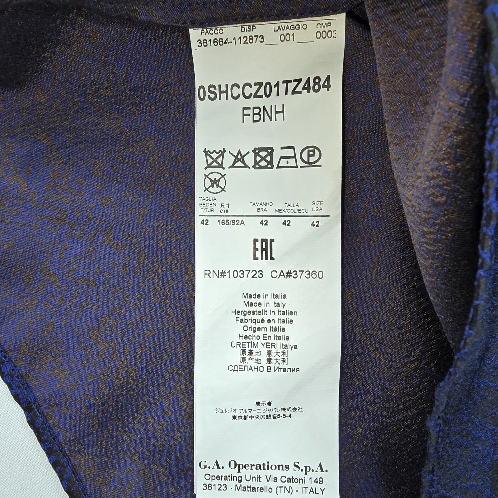 Giorgio Armani Women Navy Vest product image 4